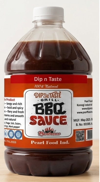 BBQ Sauce — illustrative packaging